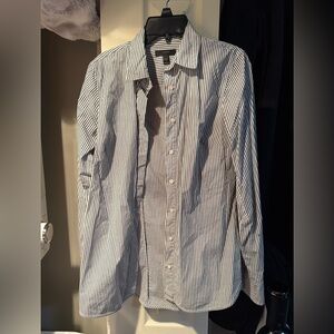 Classic Black and White Striped women's Shirt